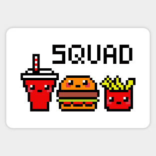 Cute squad pixel art Sticker